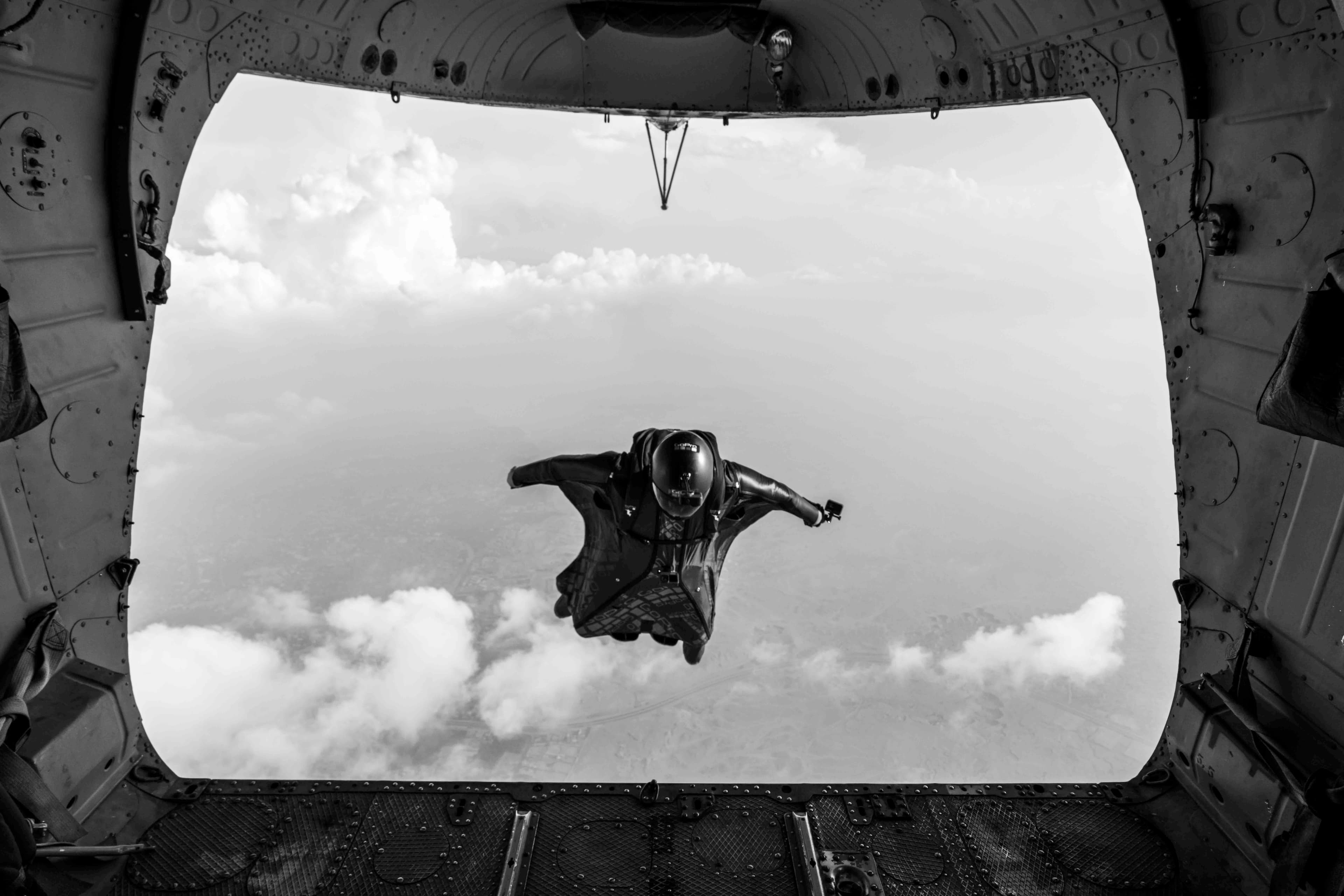 Skydiving photo